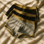 Lena | Men's Boxer Briefs 3-Pack | Ribbed Cotton, Contoured Pouch