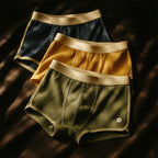 Lena | Men's Boxer Briefs 3-Pack | Ribbed Cotton, Contoured Pouch