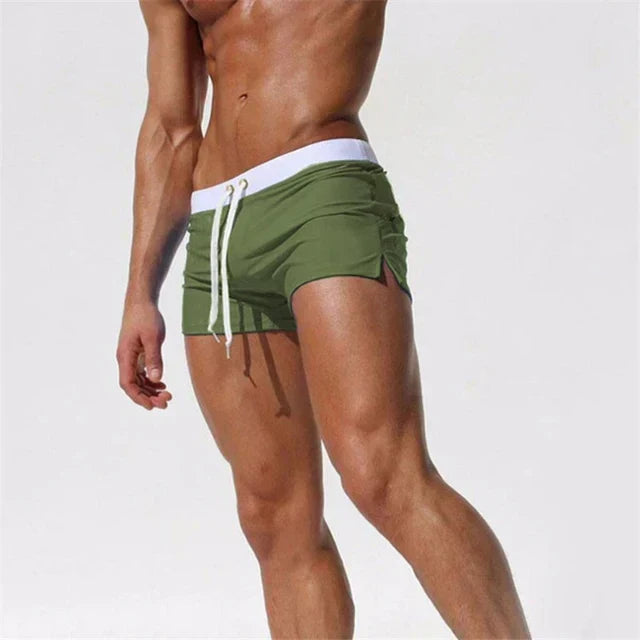 Cleo | Men's Swim Shorts | Quick-Dry, Drawstring Waist | Beach & Pool