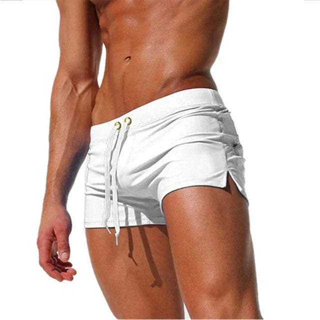 Cleo | Men's Swim Shorts | Quick-Dry, Drawstring Waist | Beach & Pool