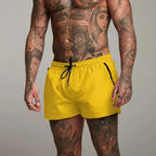 Liora | Men's Swim Shorts | Zip Pockets, Drawstring Waist | Swimwear