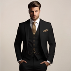 Jolie | Men's Three-Piece Suit | Spring Formal, Wedding | Jacket, Vest & Trousers