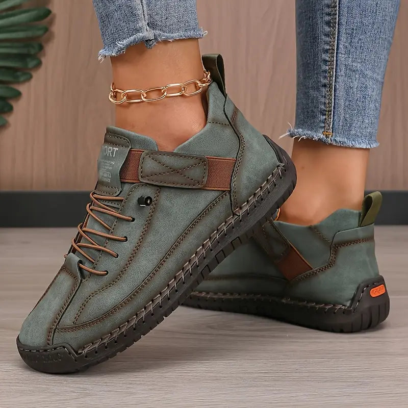 Jolie | Women's Sneakers | Lightweight Breathable Leather, Slip-On