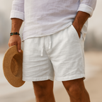 Mira | Men's Linen Cotton Shorts | Summer, Breathable | Casual Fit