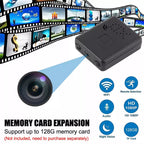Mini Security Camera HD 1080p Night Vision Audio Motion Detection Indoor