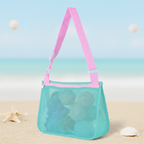 Beach Toy Bag | Mesh Sand-Free, Kids & Family | Yvaine