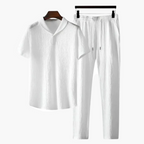Nova Men 2 Piece Cotton Shirt Pants Set