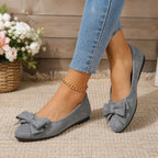 Womens Orthopedic Flats Wide Fit Ballet Style Cushioned Insole
