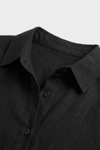 Women Shirt Dress Long Button Front Relaxed Fit | Jade