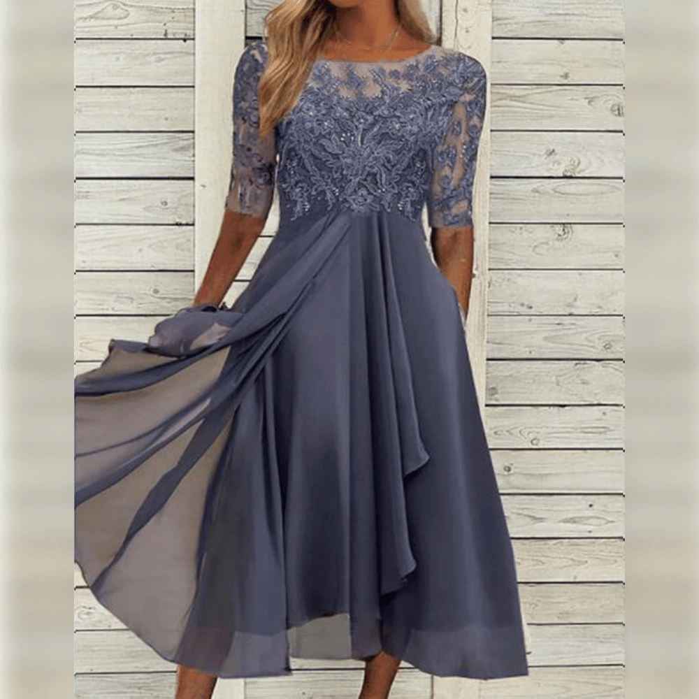 Summer Dress Women Maxi Length Soft Flowing Fabric All Day Comfort