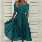 Summer Dress Women Maxi Length Soft Flowing Fabric All Day Comfort