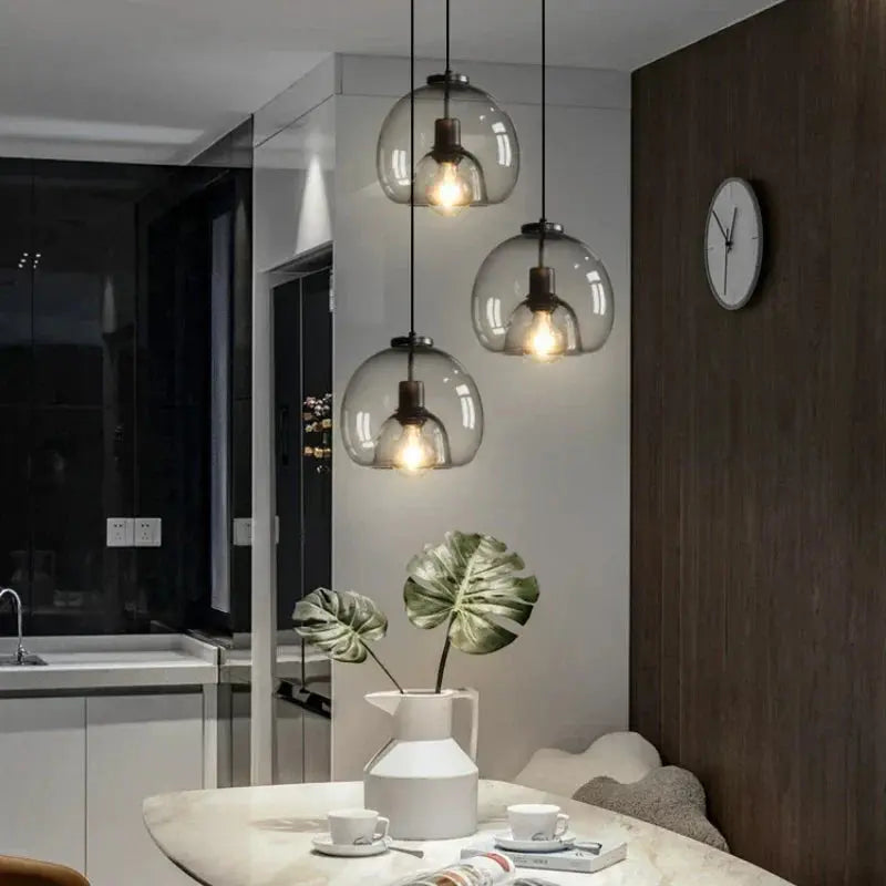 Pendant Light Glass Scandinavian Minimalist