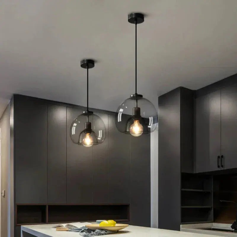 Pendant Light Glass Scandinavian Minimalist