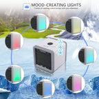 Cosima | Mobile Air Conditioner | 3-in-1 Cooler, Humidifier & Purifier | USB, 500ml
