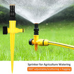 Kira | 360° Garden Sprinkler | Adjustable Spray, Full Coverage | Weather-Resistant