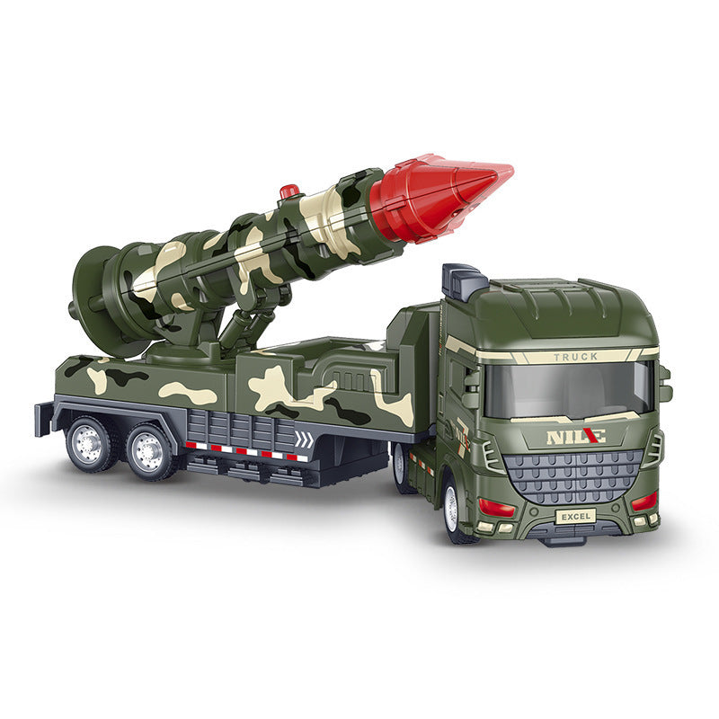 Xena | Military Toy Truck | Pull-Back, Light & Sound | Kids 3+