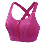 Women Sports Bra High Support Wire Free