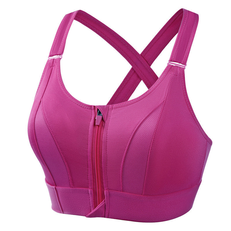 Women Sports Bra High Support Wire Free