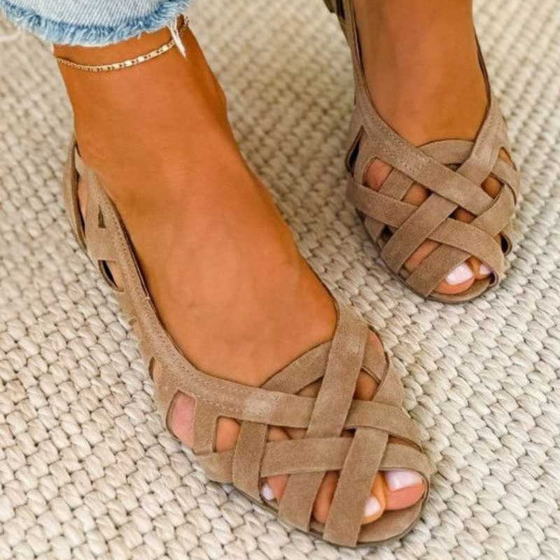 Romy | Women's Orthopedic Sandals | Cutout Detail, Open Toe | Summer