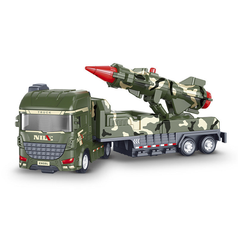 Xena | Military Toy Truck | Pull-Back, Light & Sound | Kids 3+