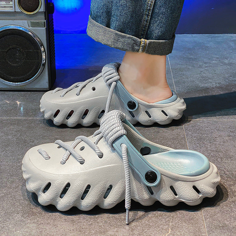 Orthopedic Clogs Women | Laced Clogs Lightweight Cushioned Comfort