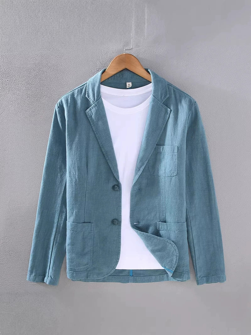 Sabine | Men's Linen Blazer | Summer, Unstructured, Lightweight | Smart-Casual