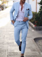 Xanthe | Men's Suit | Two-Piece Slim Fit | Business & Formal Occasions