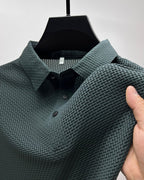 Linnea | Men's Mesh Polo Shirt | Short Sleeve, Breathable | Summer