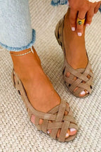 Romy | Women's Orthopedic Sandals | Cutout Detail, Open Toe | Summer