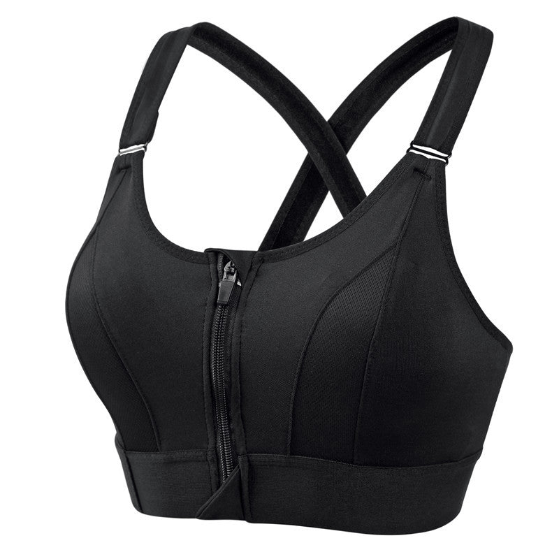 Women Sports Bra High Support Wire Free