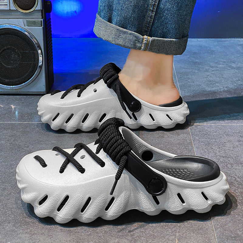 Orthopedic Clogs Women | Laced Clogs Lightweight Cushioned Comfort
