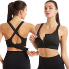 Women Sports Bra High Support Wire Free
