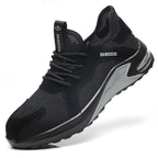 Indra | Safety Work Shoes | Steel Toe, Anti-Piercing, Non-Slip | Breathable Mesh