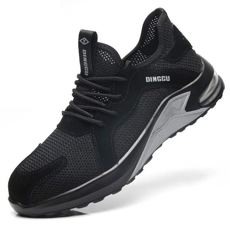 Indra | Safety Work Shoes | Steel Toe, Anti-Piercing, Non-Slip | Breathable Mesh