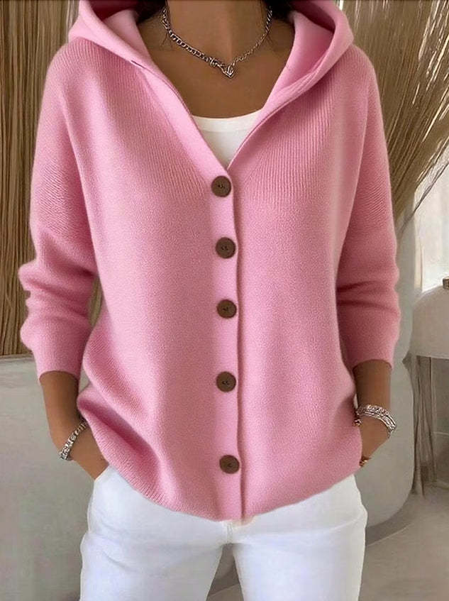 Xena | Women Patchwork Hooded Cardigan Vest