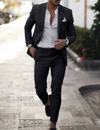Xanthe | Men's Suit | Two-Piece Slim Fit | Business & Formal Occasions