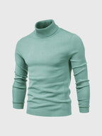 Edith | Men's Turtleneck Sweater | Autumn, Slim Fit | Cotton, Versatile