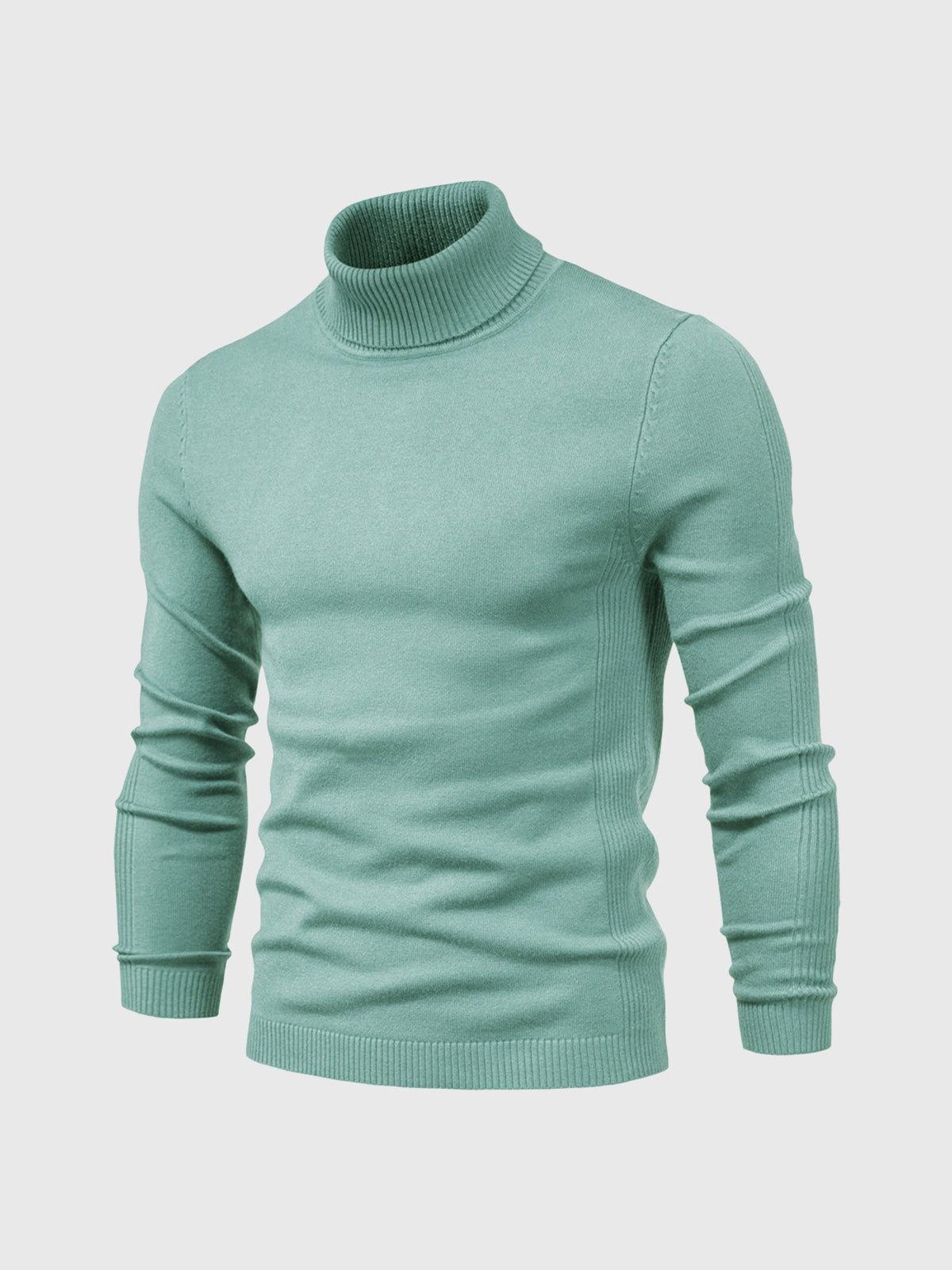 Edith | Men's Turtleneck Sweater | Autumn, Slim Fit | Cotton, Versatile