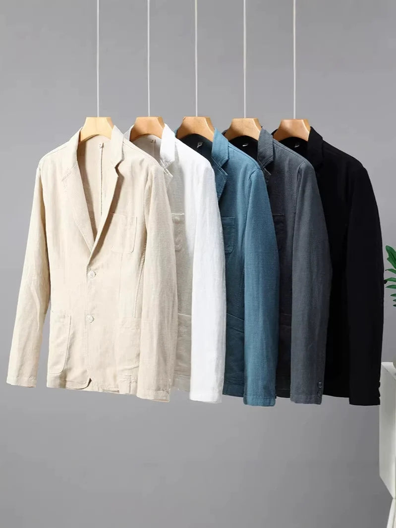Sabine | Men's Linen Blazer | Summer, Unstructured, Lightweight | Smart-Casual