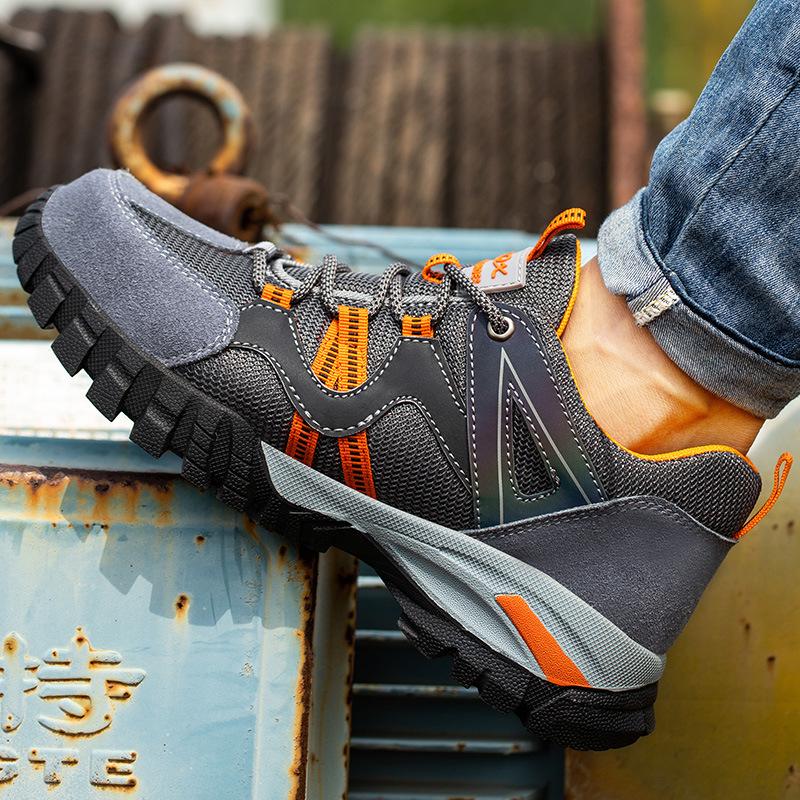 Marlow | Safety Shoes | Anti-Smash, Steel Toe, Non-Slip | Reflective, Breathable