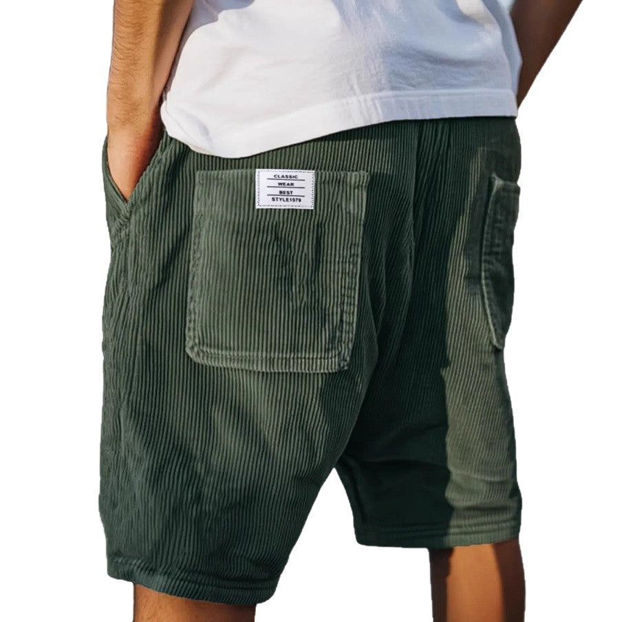 Women Shorts Textured Tailored Relaxed Fit Casual Style