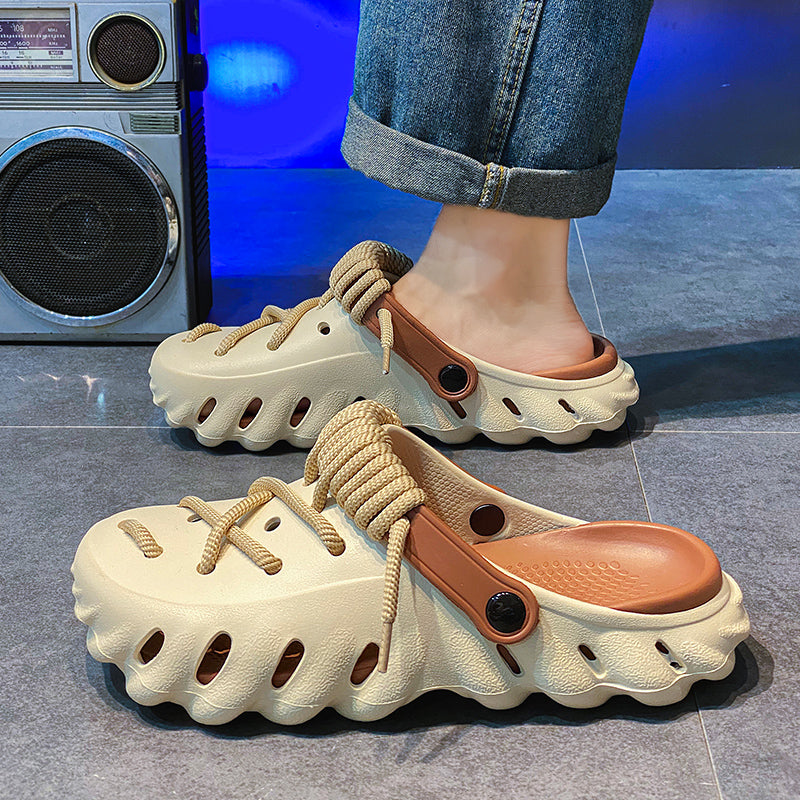 Orthopedic Clogs Women | Laced Clogs Lightweight Cushioned Comfort