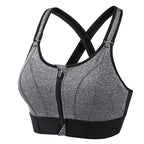 Women Sports Bra High Support Wire Free