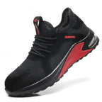 Indra | Safety Work Shoes | Steel Toe, Anti-Piercing, Non-Slip | Breathable Mesh
