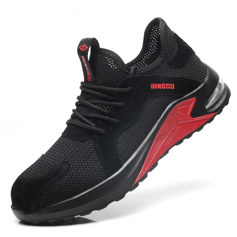 Indra | Safety Work Shoes | Steel Toe, Anti-Piercing, Non-Slip | Breathable Mesh