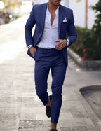 Xanthe | Men's Suit | Two-Piece Slim Fit | Business & Formal Occasions