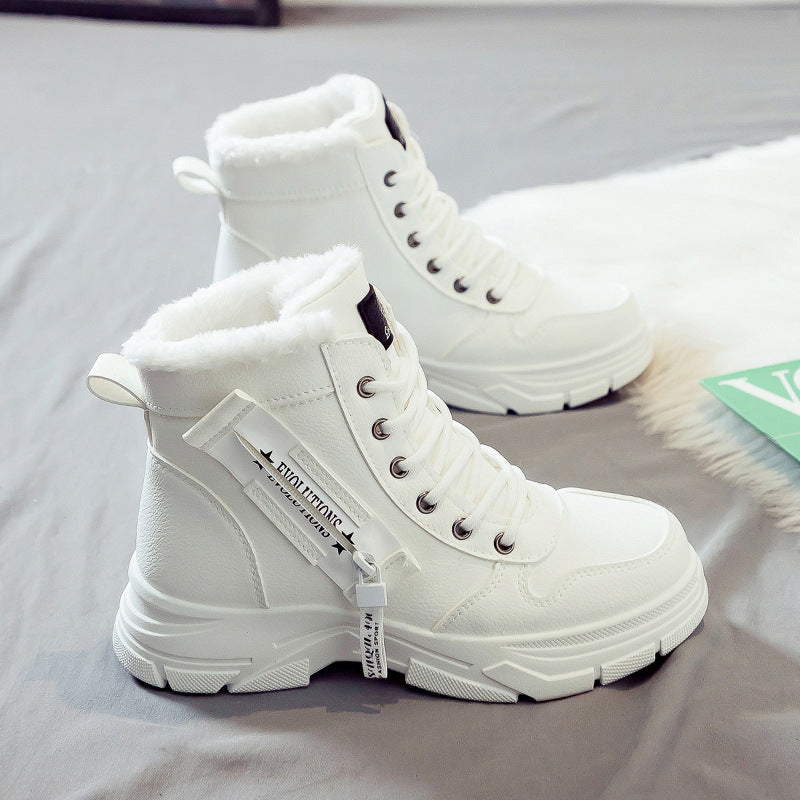 Women Lined Winter Boots Anti Slip