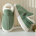 Orthopedic Slippers Women | Sherpa Fleece Lined Winter | Non Slip Sole