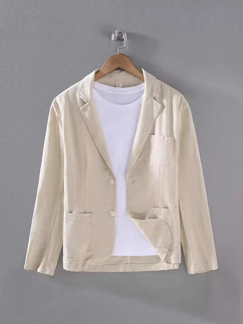 Sabine | Men's Linen Blazer | Summer, Unstructured, Lightweight | Smart-Casual