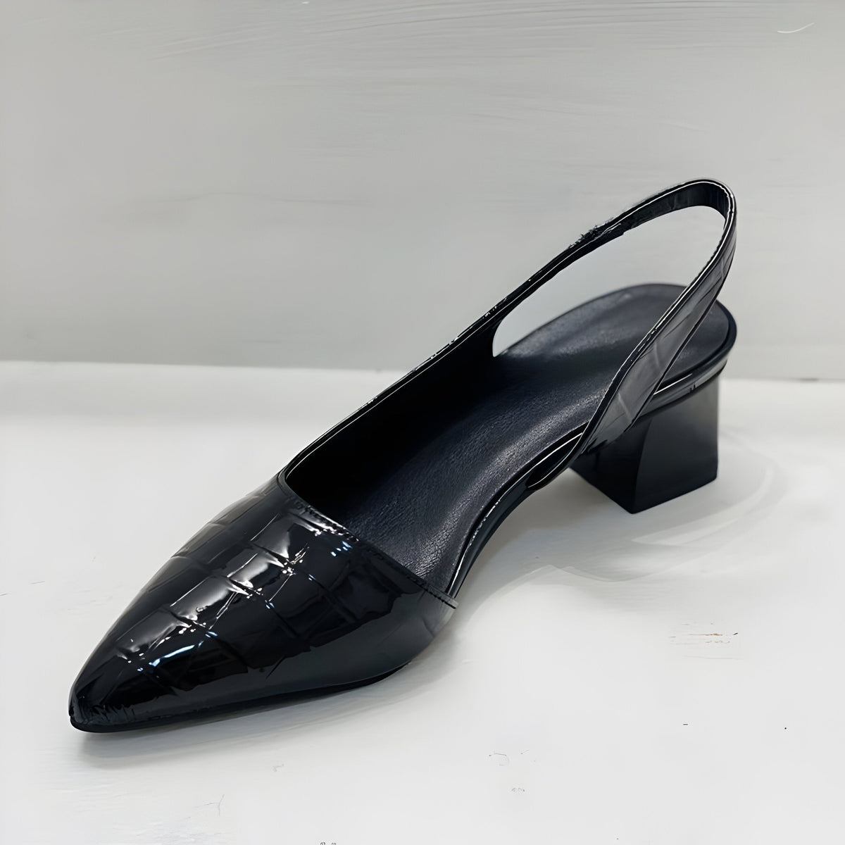 Women Orthopedic Heels Arch Support Cushioned Footbed